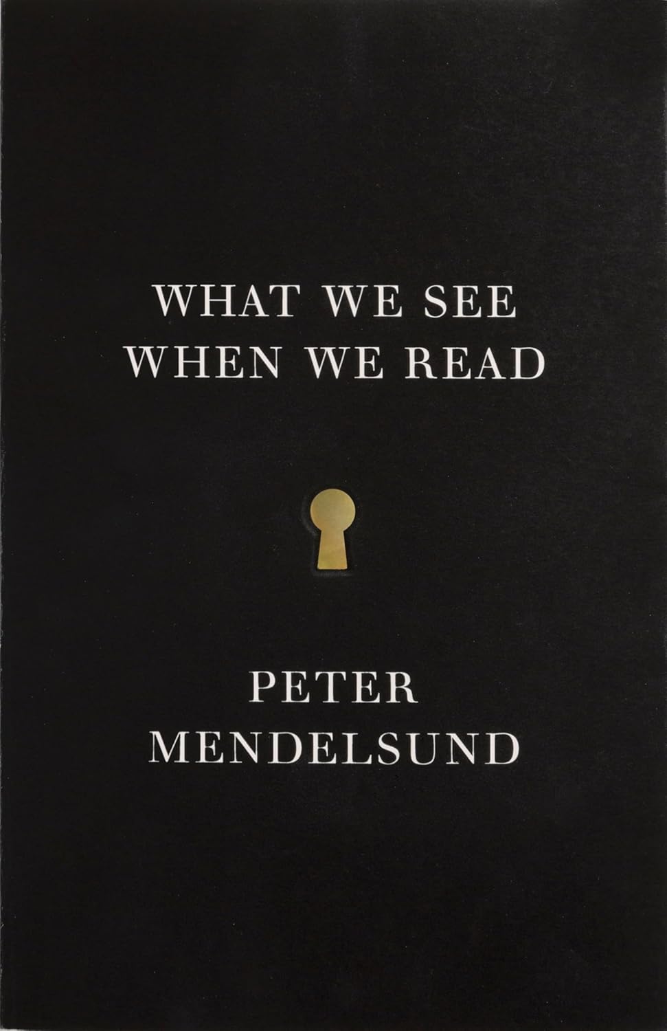 What We See When We Read Cover