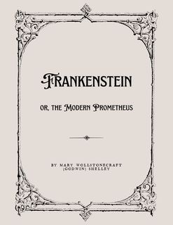 Cover of Frankenstein