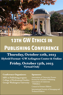 Cover of GW Ethics In Publishing Conference, 2023, Schedule